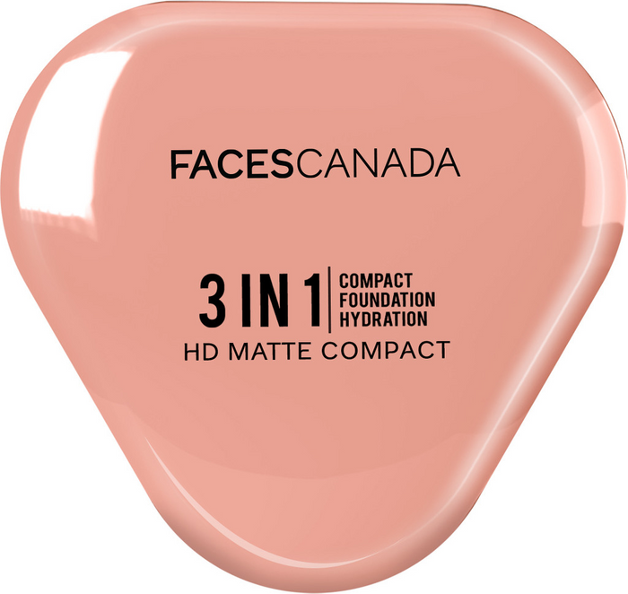 FACES CANADA 3 IN 1 HD MATTE COMPACT FOUNDATION & HYDRATION POWDER