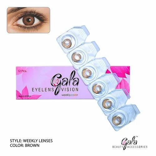 GALA EYELENS VISION WEEKLY COLOR ( 12 PCS )