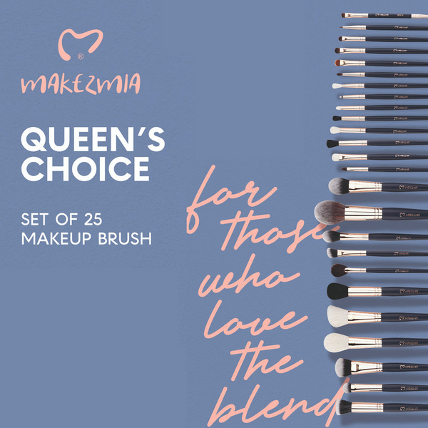 Makezmia Queen's Choice – 25 Makeup Brush Set