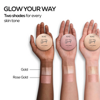 RENEE You Are Glowing Powder Highlighter With Luminous Shine, 5.5g