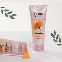 RICHFEEL NATURAL CALENDULA ANTI ACNE FACE WASH 100G