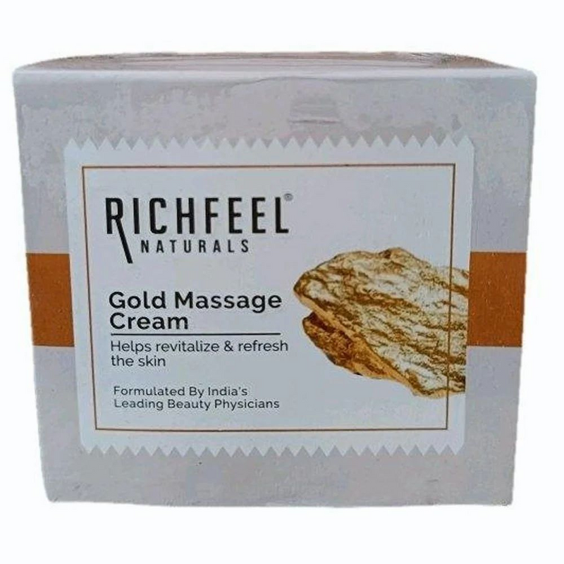 RICHFEEL NATURAL GOLD MASSAGE CREAM 100G