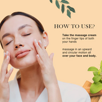 RICHFEEL NATURAL SANDAL RADIANCE MASSAGE CREAM 500G