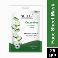 SHILLS PROFESSIONAL CUCUMBER FACE SHEET MASK