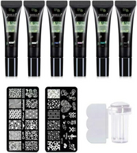 SHILLS PROFESSIONAL Multicolour Nail Art Stamping Gel Kit