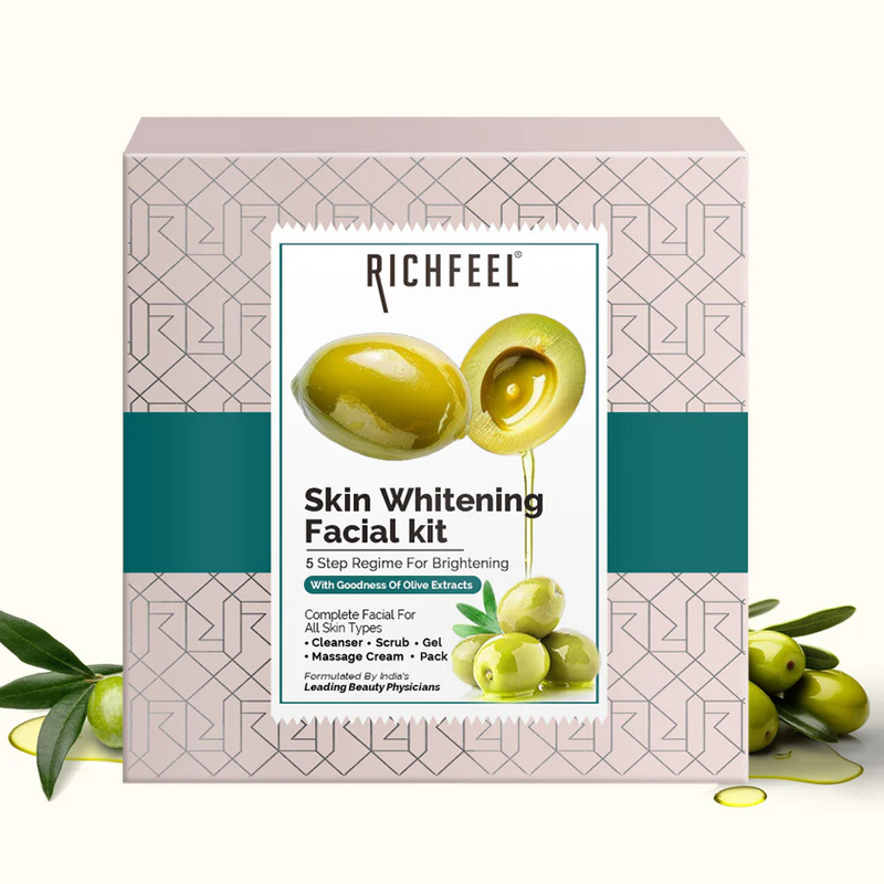 RICHFEEL NATURAL SKIN WHITENING FACIAL KIT ( BUY 1 GET 1 OFFER )