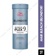 WELLA PROFESSIONAL BLONDOR PLEX 9 POWDER LIGHTENER ANTI-BRASS COMPLEX + BLONDORPLEX 400G